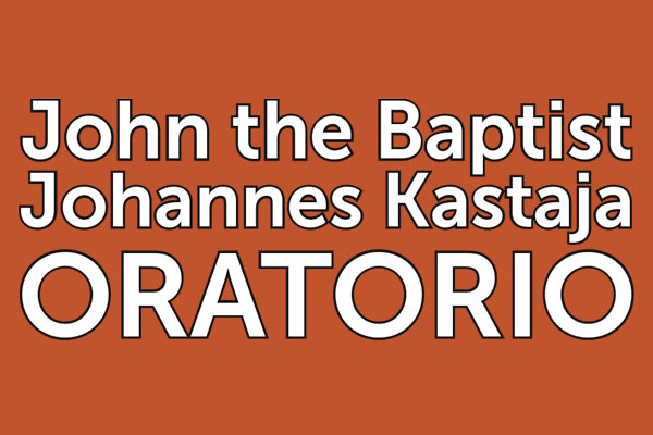 John the Baptist oratorio